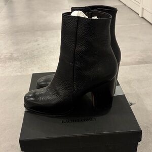 Rachel Comey black leather Chase booties size 6